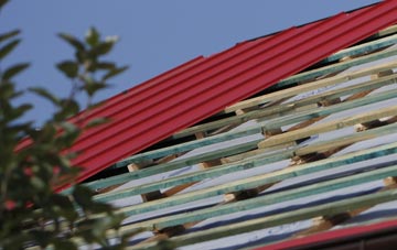 Channels End corrugated roofing costs
